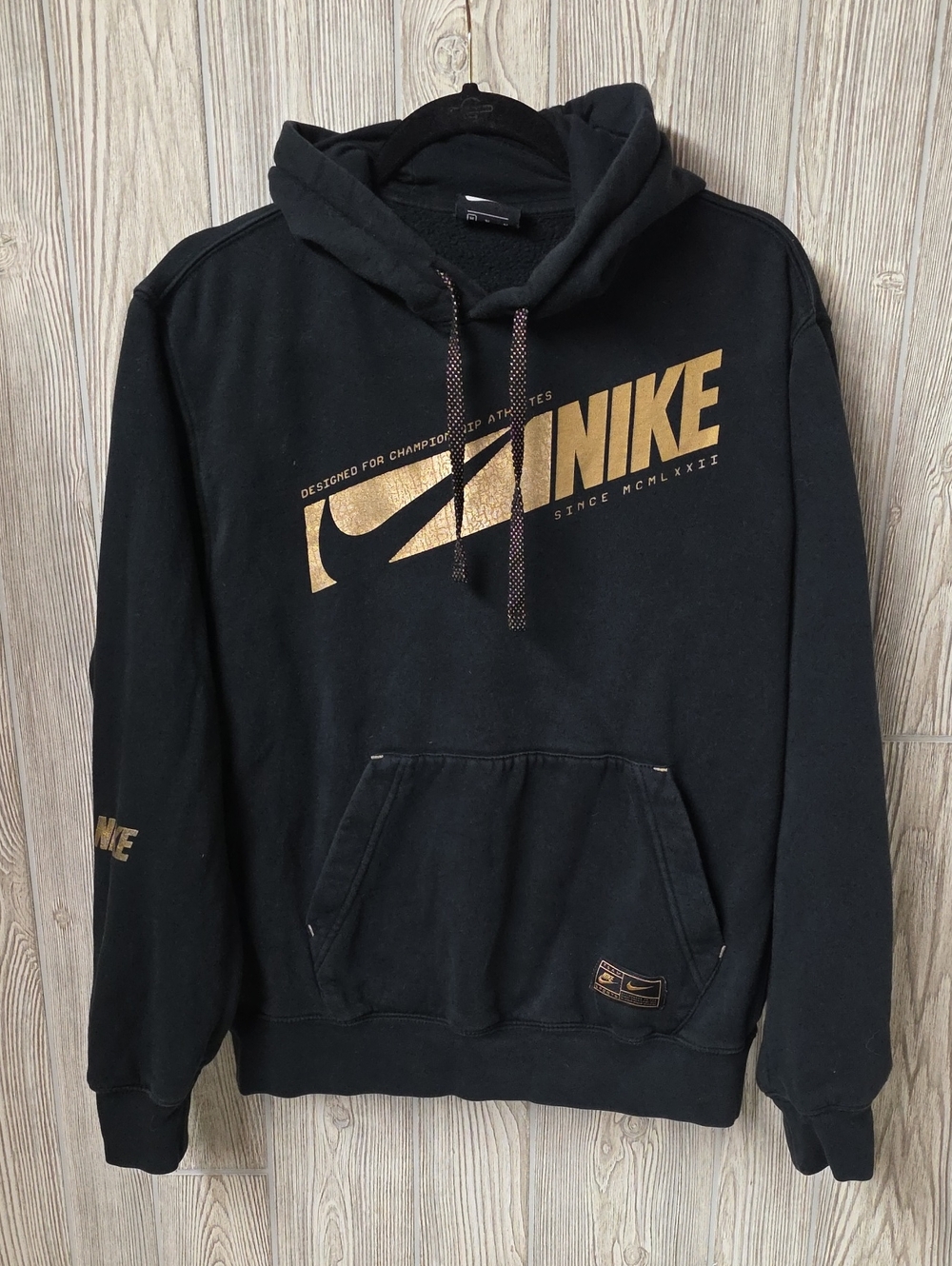 Nike Athletic Dept. Heritage Line Fleece Pullover Hoodie Vintage Mens Medium